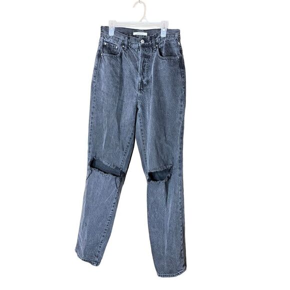 Pacsun Dad Jean Gray Distressed Size 26 - Picture 1 of 10